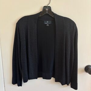 Ronni Nicole Black Women's Cropped Sweater